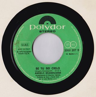 Angelo Branduardi Cogli la prima mela 7" 45 RPM