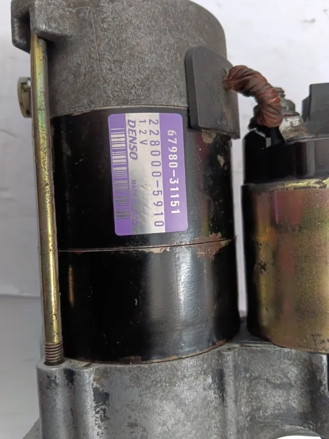 Motor de arranque Denso reparado