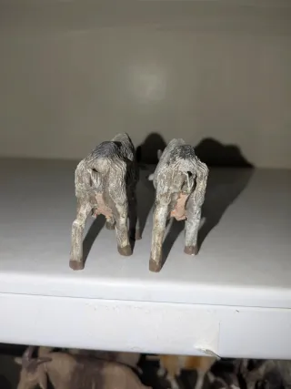 Figuras cabras luchando 5 cm