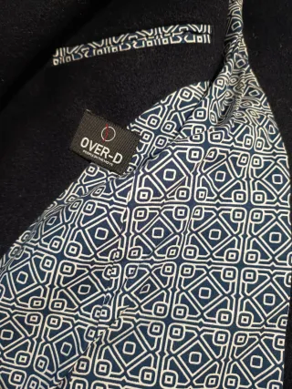 Cappotto blu uomo taglia S marca Over-D