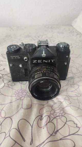 Lote 8 Cámaras Antiguas Decoración