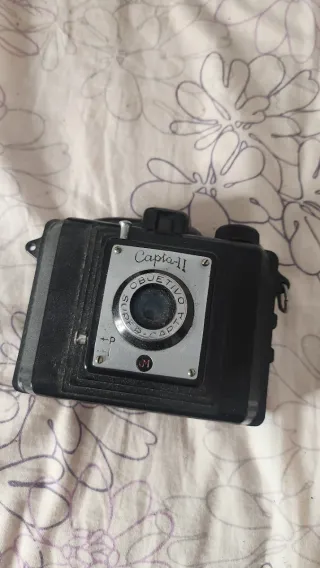 Lote 8 Cámaras Antiguas Decoración