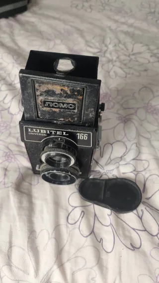 Lote 8 Cámaras Antiguas Decoración