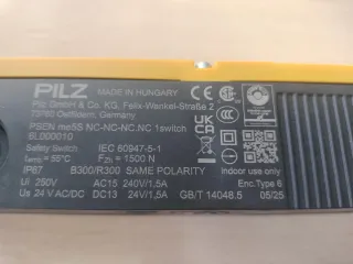 Interruptor Seguridad Bloqueo PILZ