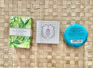 Lotto 3 rari saponi lusso profumati