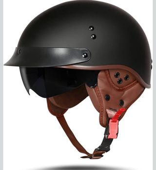 Casco Moto TORC Negro/Marrón Talla XXL