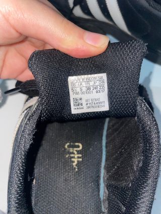 Adidas Superstar Negras Talla 38