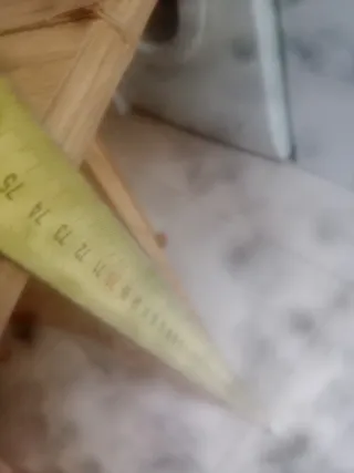 Mesa plegable de madera