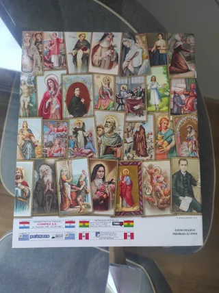 Álbum y Cromos Santos y Vírgenes Panini