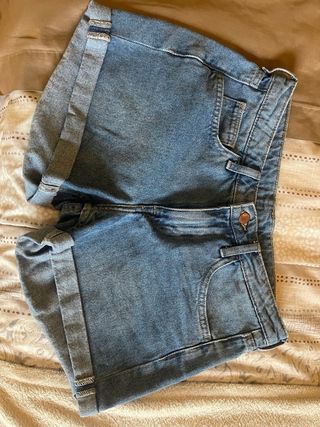 Pantaloncini jeans H&M blu