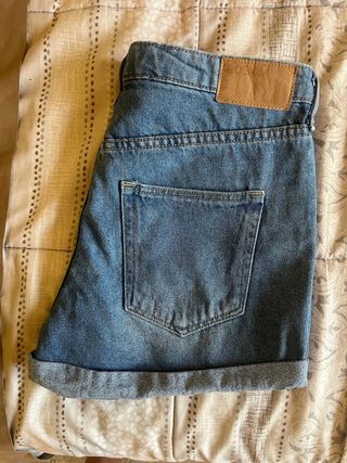 Pantaloncini jeans H&M blu