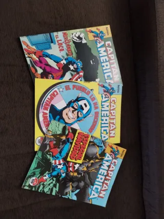 Comics Capitán América, de Forum, años 80