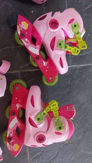 Patines infantiles rosas