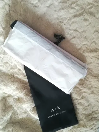 Bolsa Armani Exchange Blanca