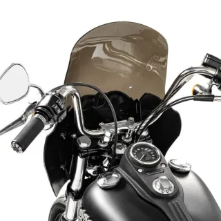 Carenado Pantalla Harley Dyna Negra brillo