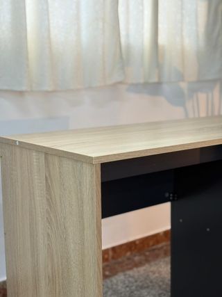 Mesa de escritorio con estantería lateral NUEVO