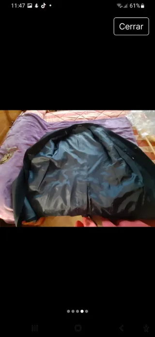 Abrigo lana virgen sin estrenar