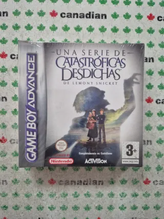 NUEVO Una Serie de Catastróficas Desdichas GBA