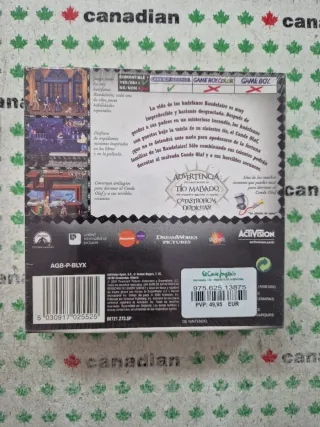 NUEVO Una Serie de Catastróficas Desdichas GBA