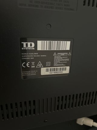 Smart TV TDSystems 32”