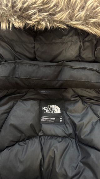 The North Face Chaquetón Negro Plumas