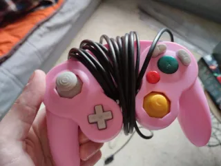 Mando rosa GameCube genérico para Wii/GC
