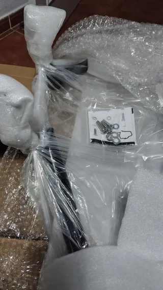 Defensa Motor Harley Softail 18-up Negra