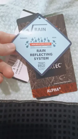 Chaleco SANTINI hombre Redux, negro y verde flúo,L