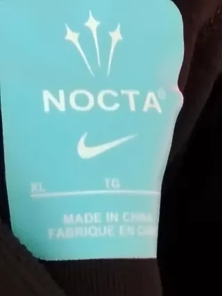 Conjunto Nike x NOCTA Negro Talla XL