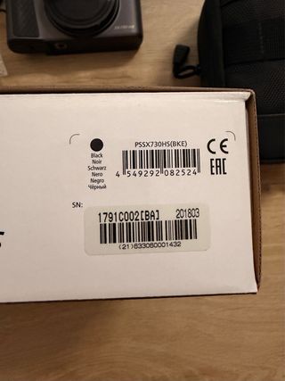 Canon PowerShot SX730 HS Cámara Digital Negra