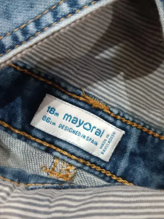 Jardineira MAYORAL criança 18 meses