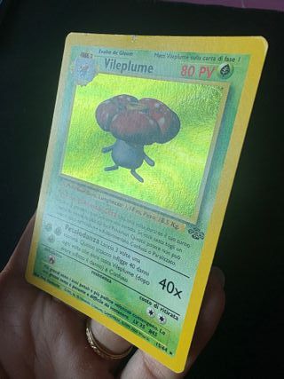 Vileplume Holo Jungle 15/64 Carta Pokémon