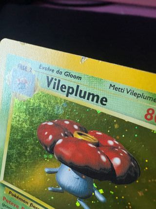 Vileplume Holo Jungle 15/64 Carta Pokémon