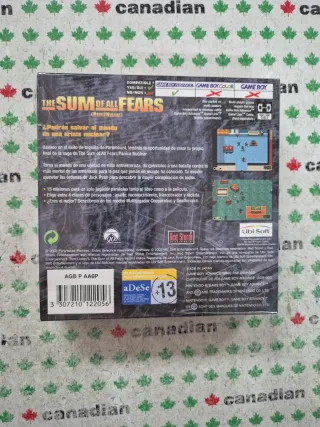 NUEVO The Sum of All Fears GBA