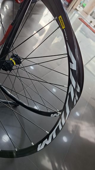 Par Rodas Mavic Aksium Disc Estrada Semi-novas