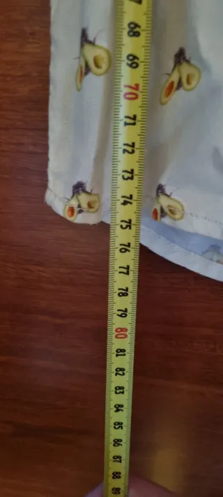 Camisa Tiwel Beige Estampada