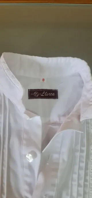 Chaleco Fallero Niño,Camisa, y espardeñas