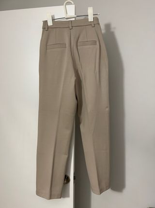 Pantalón System Action beige mujer nuevo