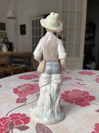 Figura Lladró Pescador con Caña