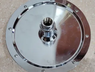 Rociador Grohe Redondo Metal con Brazo