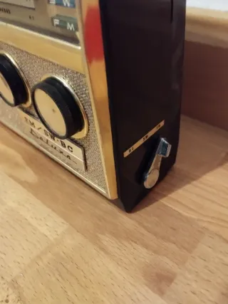 Radio Vintage FM/SW-BC Deluxe silver