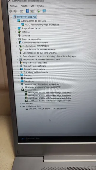 Ordenador Portátil Medion Akoya AMD Ryzen 3 Win11