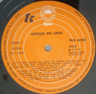 George McCrae - Let's Dance (R&B/Soul)