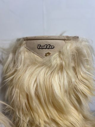 Stivali Lotto Pelliccia Beige Neve
