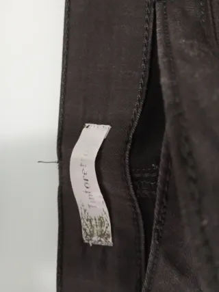 Lote 6 Pantalones vaqueros blancos y marronnes muj