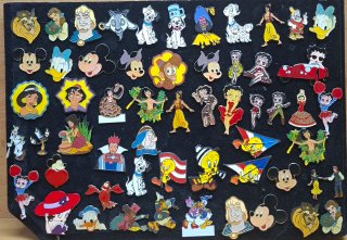 Pins Disney Mickey, Bugs Bunny, Bety Boop Warner