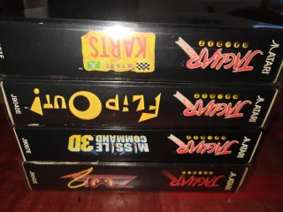 4 Juegos Atari Jaguar: Atari Karts Zool 2 Flip Out