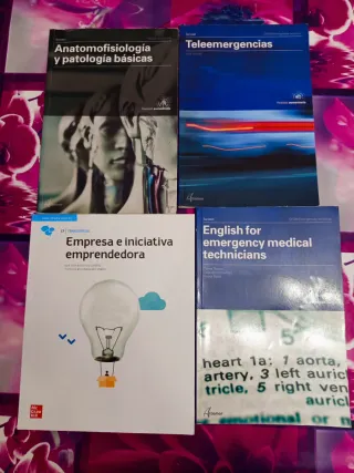 Lote libros CFGM Técnico en Emergencias Sanitarias