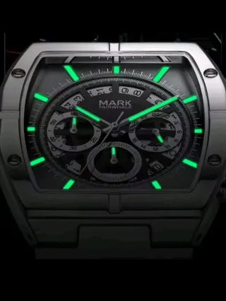 Reloj Mark Fairwhale Hombre Cronógrafo Acero