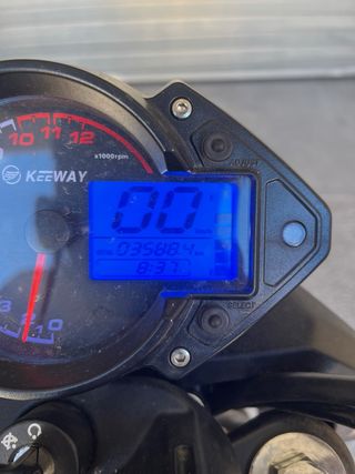 Keeway Rks 125 negra